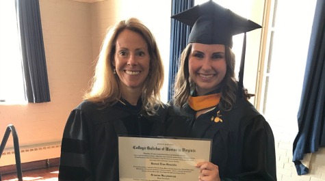 Prof. Burnet and Hannah Rennolds